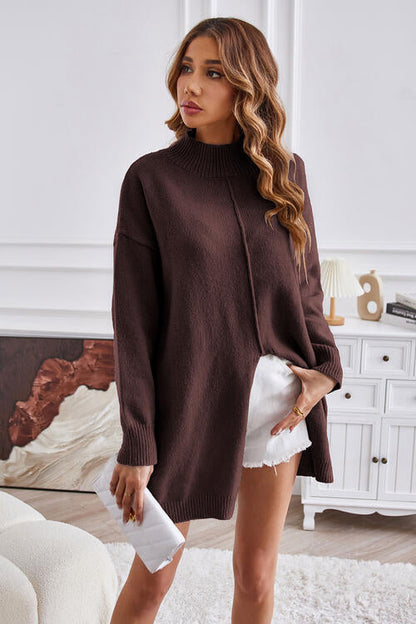Sandra™ | Sweter Damski Tricoté Modny z Okrągłym Kołnierzem