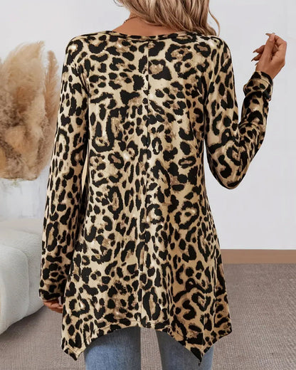 Noor™ | Elegancka tunika w panterkę