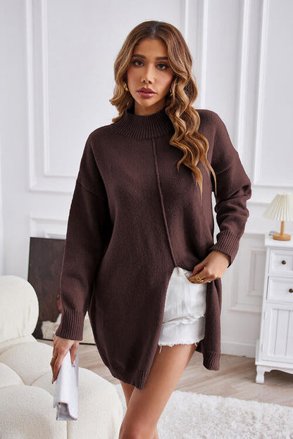 Sandra™ | Sweter Damski Tricoté Modny z Okrągłym Kołnierzem