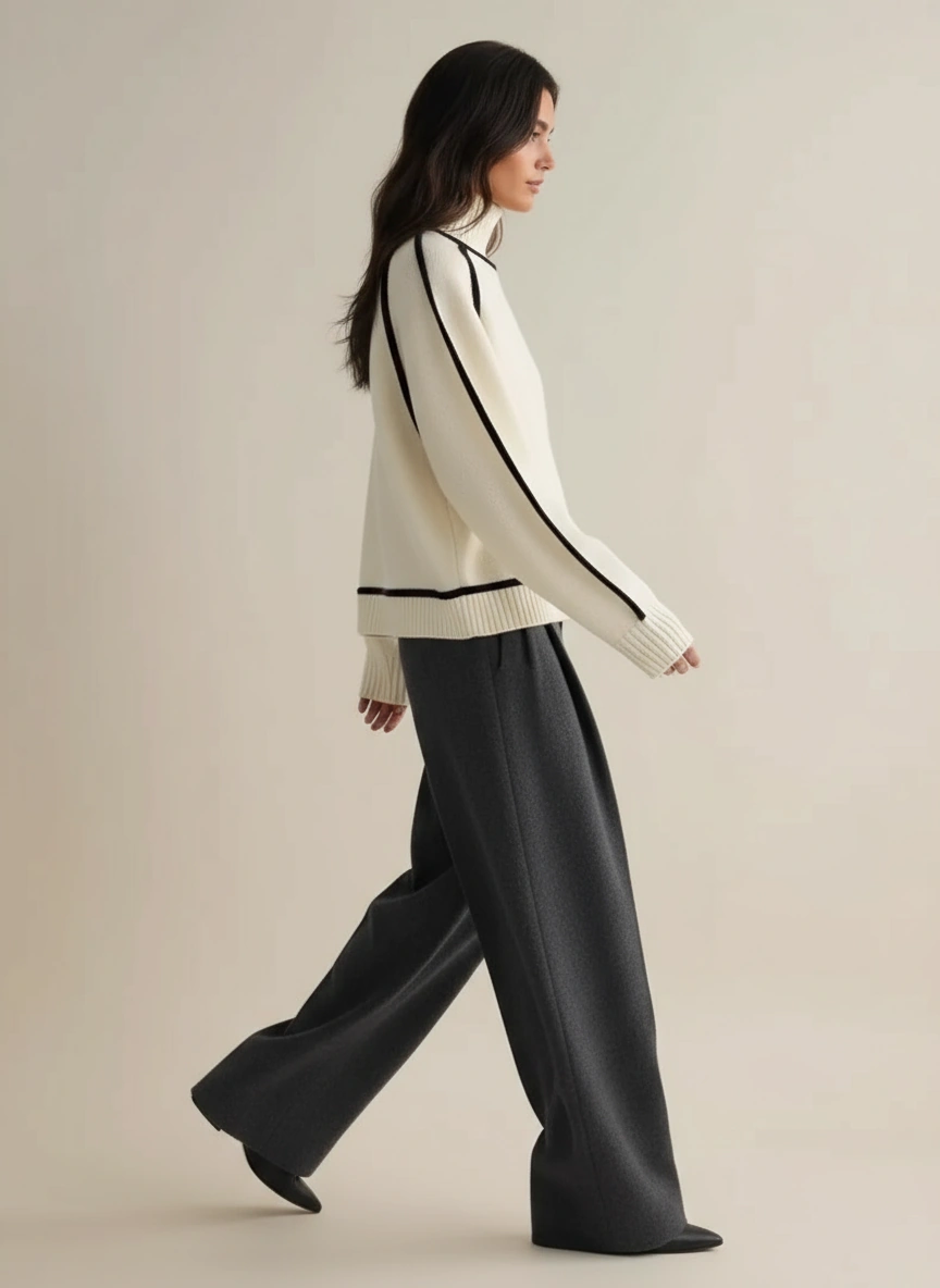Zofia™ | Sweter z Golfem Essential